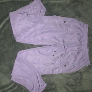 Light purple jogggers